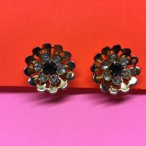 🧨 Beautiful screw on vintage clip on earrings